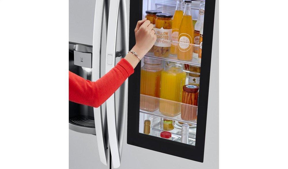 Lg LSXS26396S 26 Cu.Ft. Smart Wi-Fi Enabled Instaview™ Door-In-Door® Refrigerator