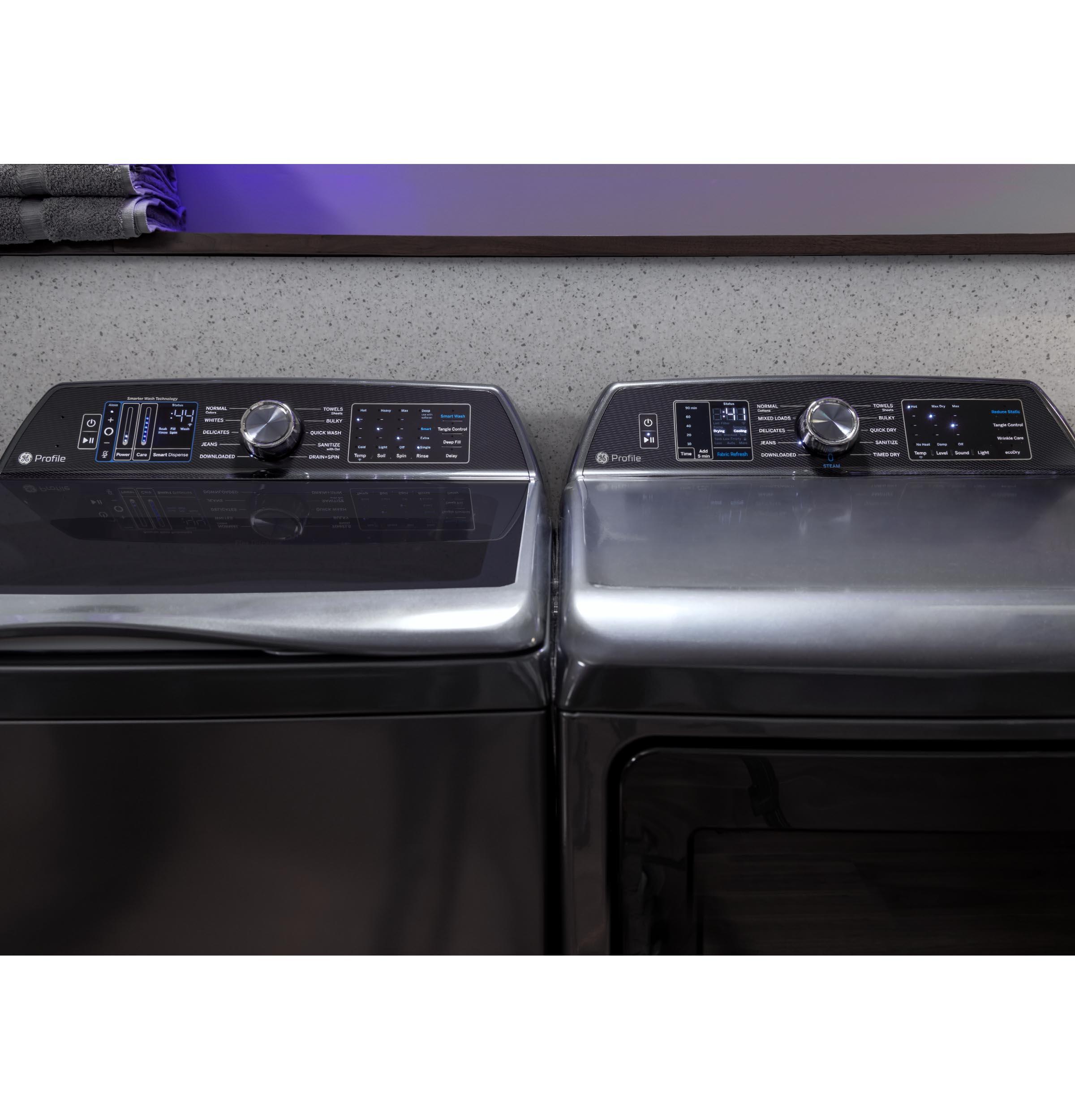 Ge Appliances PTD90GBPTDG Ge Profile™ 7.3 Cu. Ft. Capacity Smart Gas Dryer With Fabric Refresh