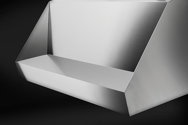 Forzacucina FH3624 36" Professional Wall Hood, 24 Inches Tall