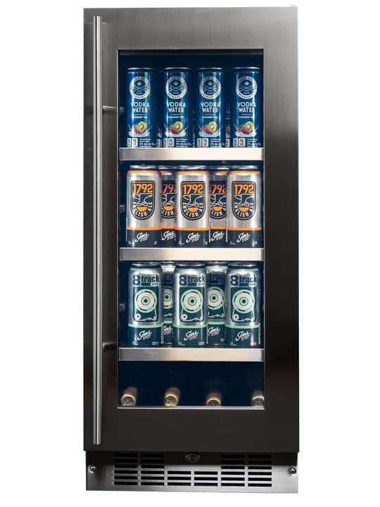Silhouette SPRBC031D1SS Silhouette - 3.1 Cu. Ft. Built-In Under Counter Beverage Center