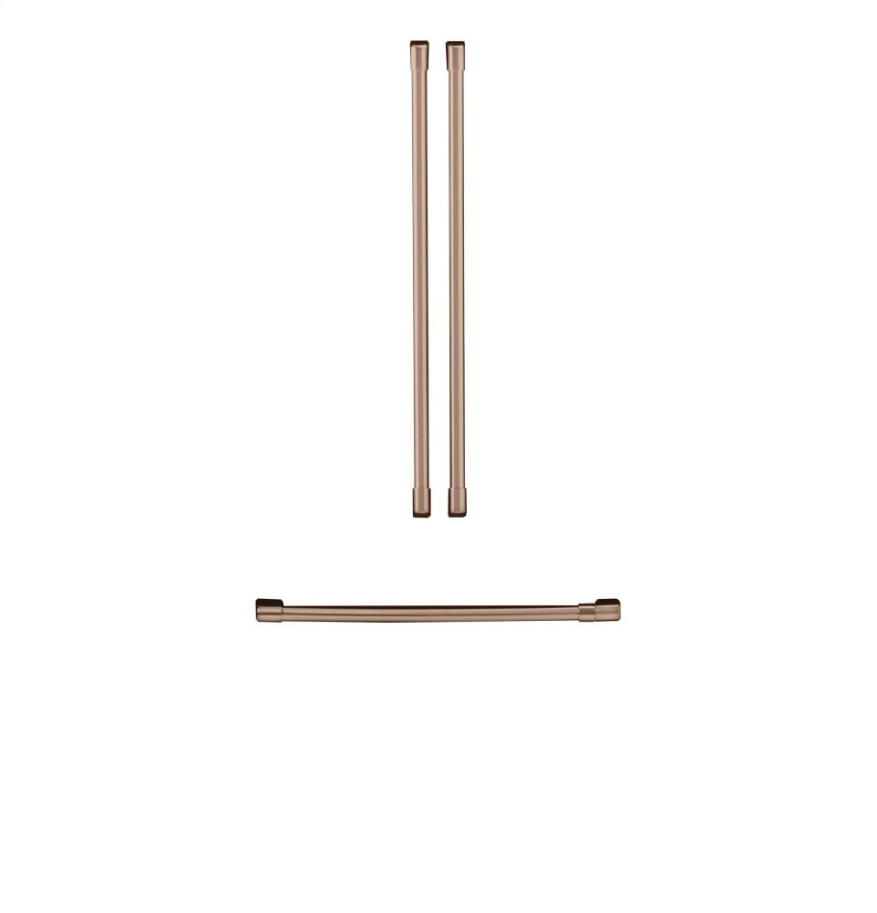 Cafe CXMA3H3PNCU Café Refrigeration Handle Kit - Brushed Copper