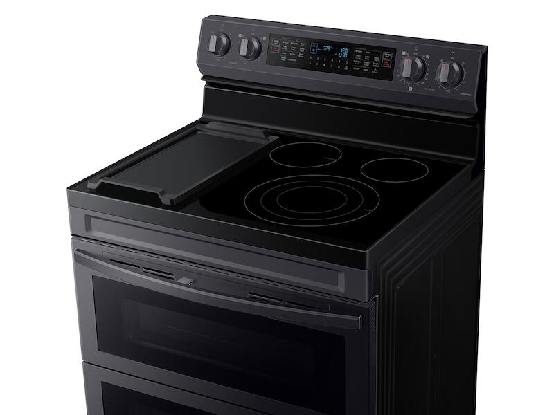 Samsung NE63A6751SG 6.3 Cu. Ft. Smart Freestanding Electric Range With Flex Duo™, No-Preheat Air Fry & Griddle In Black Stainless Steel
