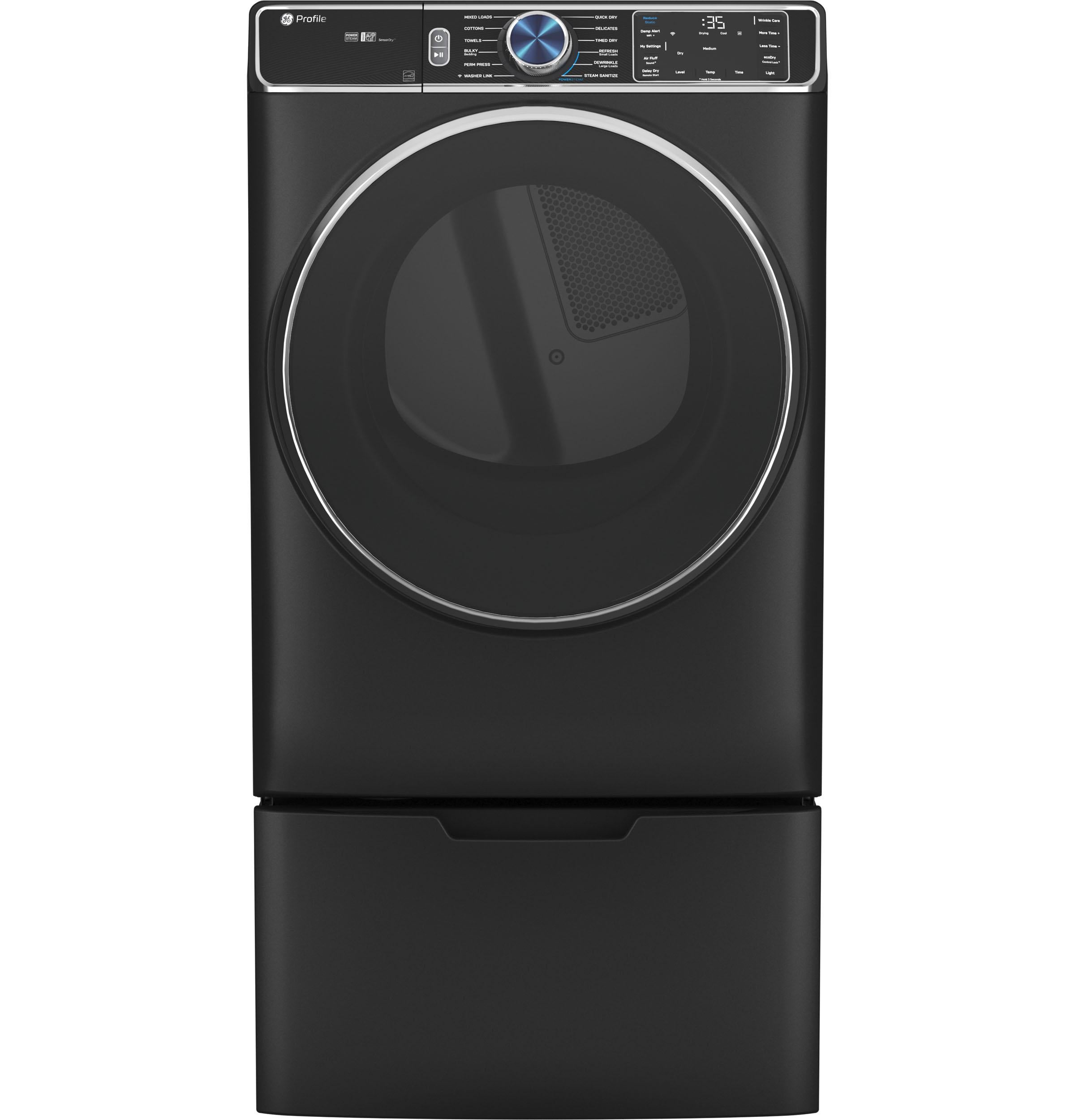 Ge Appliances PFD95GSPTDS Ge Profile™ 7.8 Cu. Ft. Capacity Smart Front Load Gas Dryer With Steam And Sanitize Cycle