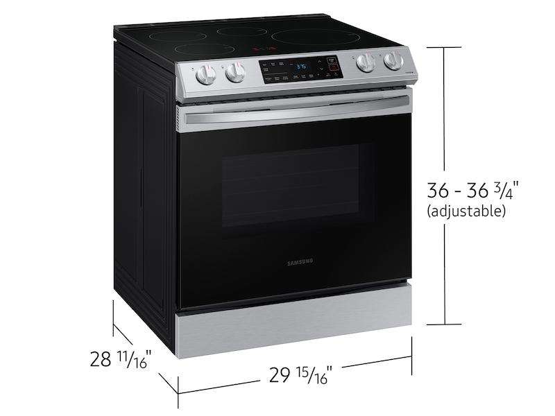 Samsung NE63B8211SS 6.3 Cu. Ft. Smart Instant Heat Induction Slide-In Range In Stainless Steel