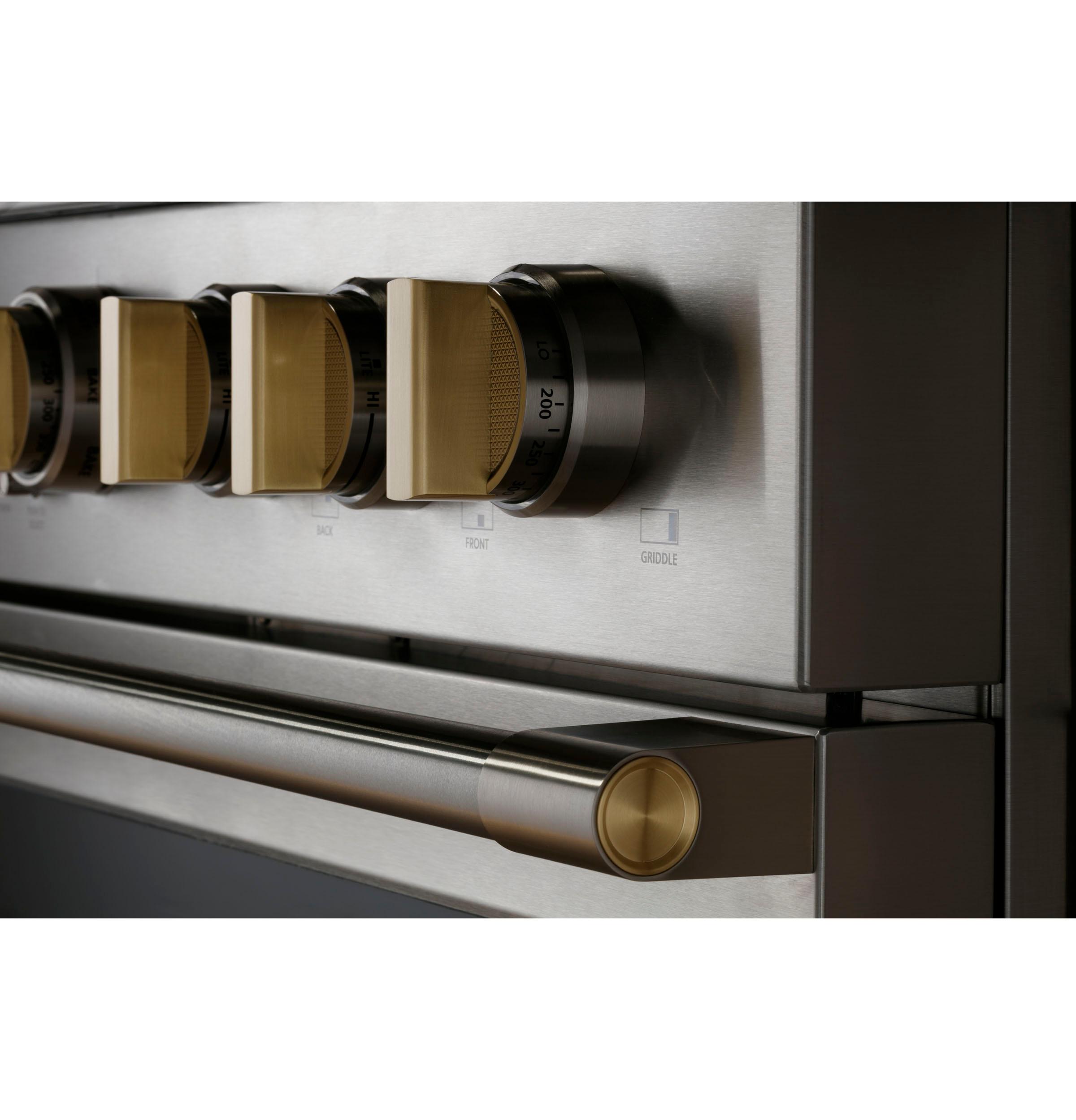 Monogram ZDP484NGTSS Monogram 48" Dual-Fuel Professional Range With 4 Burners, Grill, And Griddle