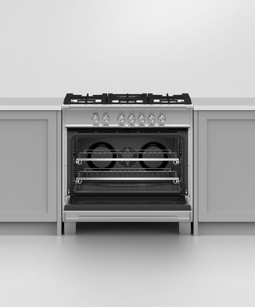 Fisher & Paykel OR36SCG4X1 Gas Range, 36", 5 Burners