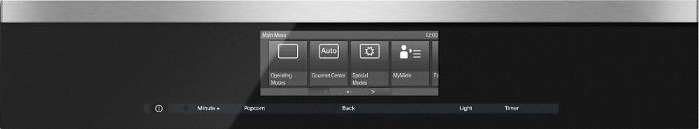 Miele H6700BM H 6700 Bm 24 Inch Speed Oven The All-Rounder That Fulfils Every Desire.