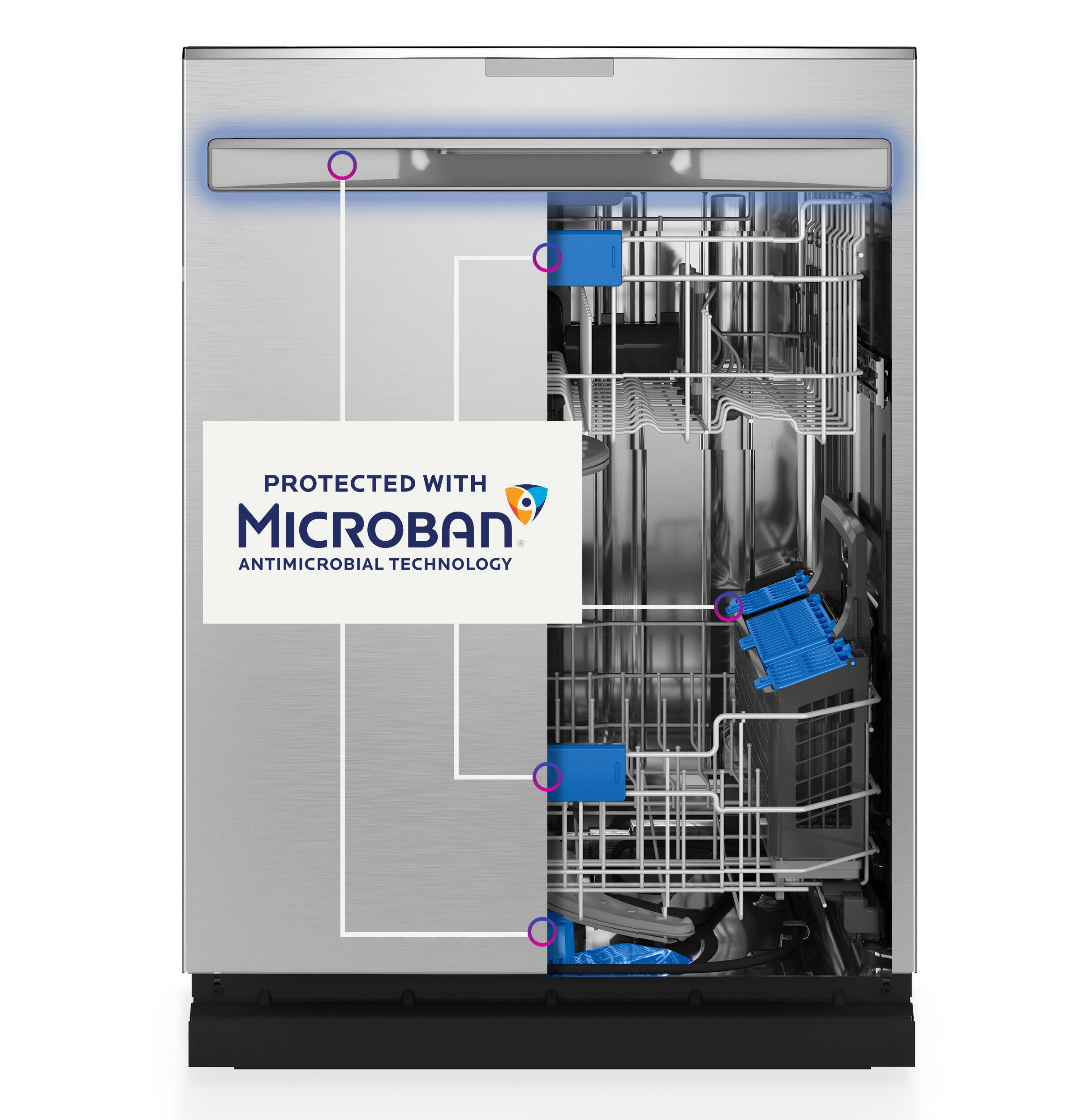 Ge Appliances PDP755SYRFS Ge Profile™ Ultrafresh System Dishwasher With Stainless Steel Interior