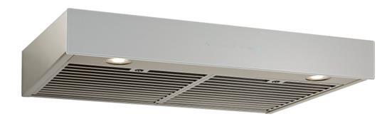 Best Range Hoods UCB3I36SBS Ispira 36-In. 550 Max Cfm Stainless Steel Under-Cabinet Range Hood With Purled™ Light System And Brushed Grey Glass, Energy Star Certified