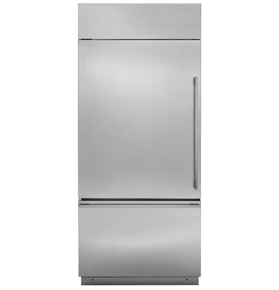 Monogram ZICS360NNLH Monogram 36" Built-In Bottom-Freezer Refrigerator