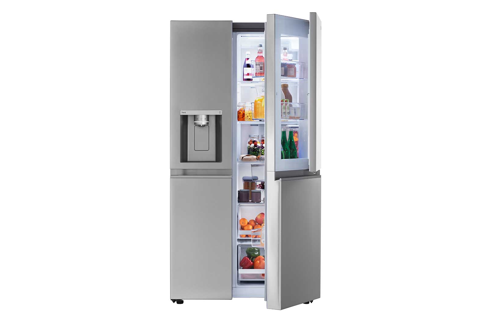 Lg LRSDS2706S 27 Cu. Ft. Side-By-Side Door-In-Door® Refrigerator With Craft Ice™
