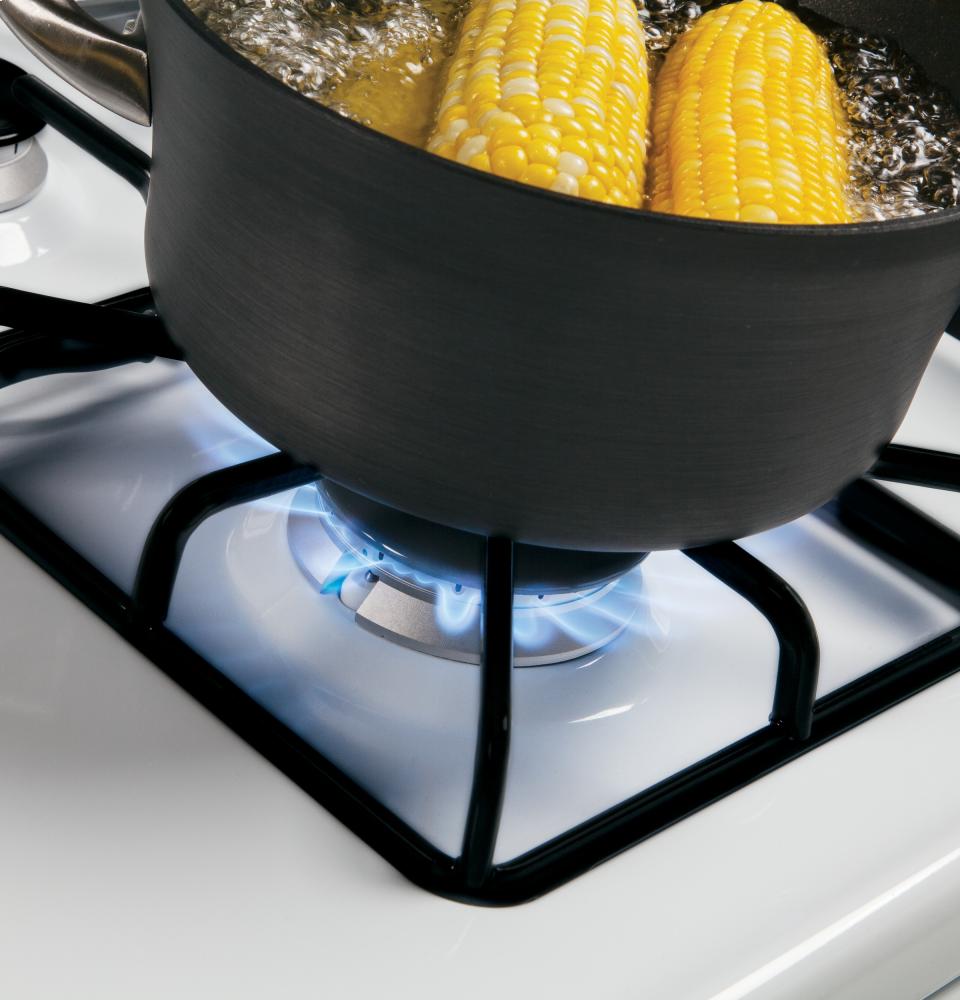Hotpoint RGBS300DMWW Hotpoint® 30" Free-Standing Gas Range