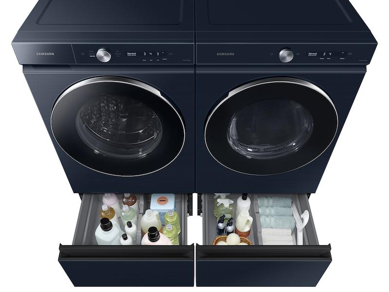 Samsung WE502ND Bespoke 27" Laundry Pedestal With Storage Drawer In Brushed Navy