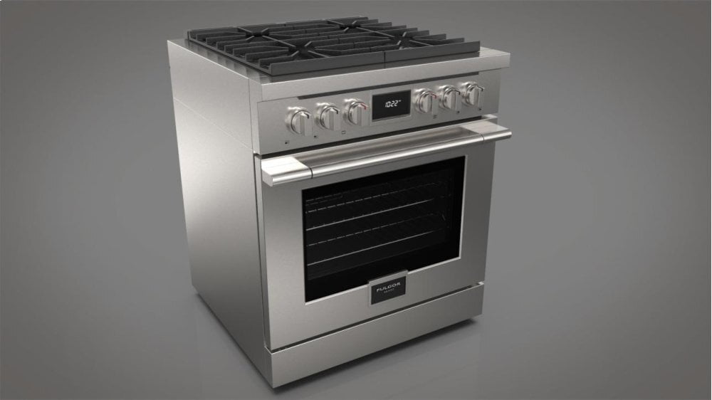 Fulgor Milano F4PDF304S1 30" Dual Fuel Range