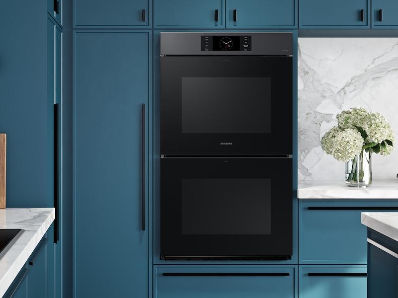 Samsung NV51CG700DMT Bespoke 30" Matte Black Steel Double Wall Oven With Ai Pro Cooking™ Camera