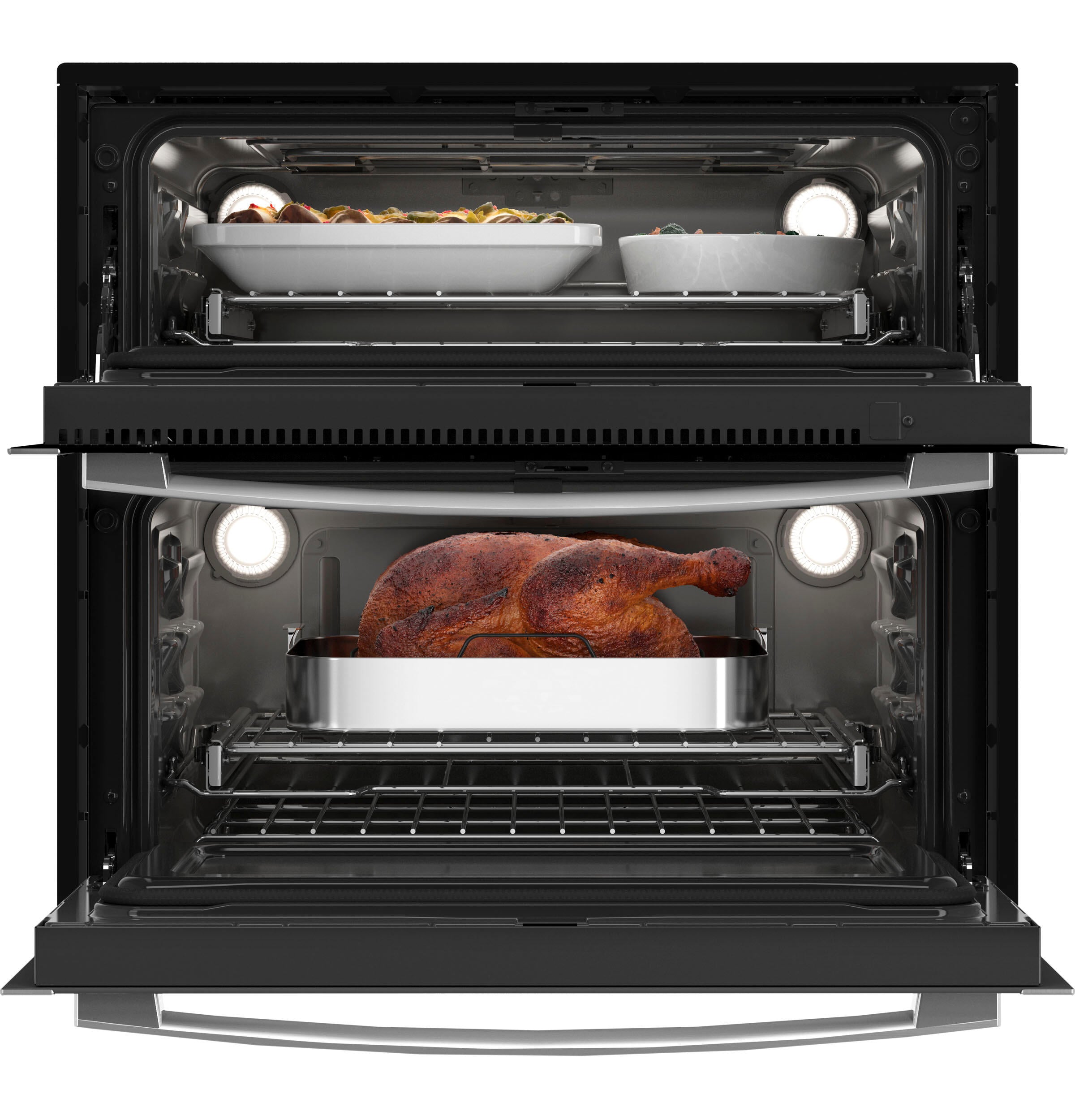 Ge Appliances PTS9200SNSS Ge Profile™ 30" Smart Built-In Twin Flex Convection Wall Oven