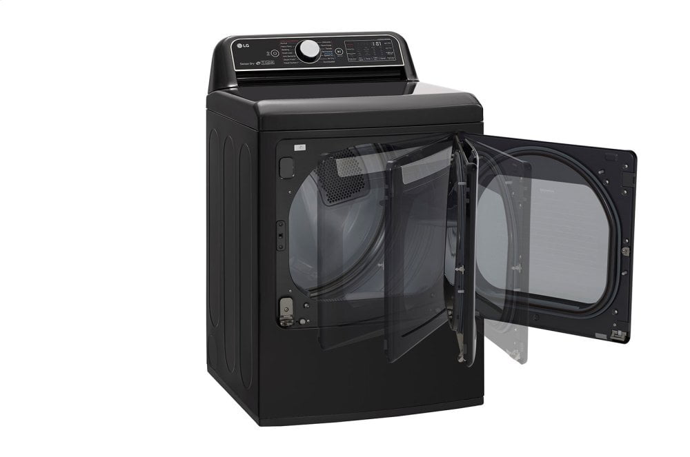 Lg DLEX7900BE 7.3 Cu.Ft. Smart Wi-Fi Enabled Electric Dryer With Turbosteam™
