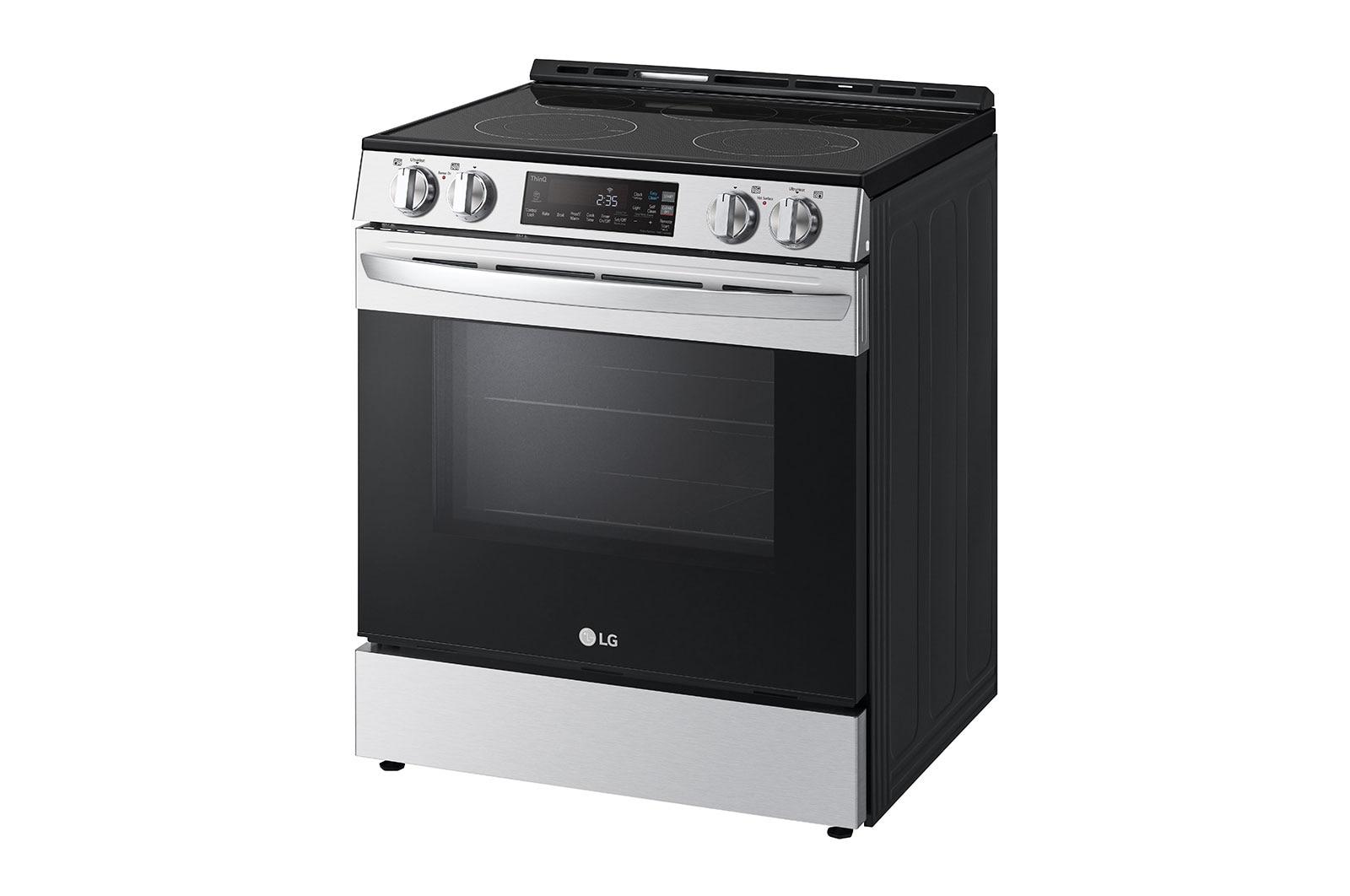 Lg LSEL6331F 6.3 Cu Ft. Smart Wi-Fi Enabled Electric Slide-In Range With Easyclean®