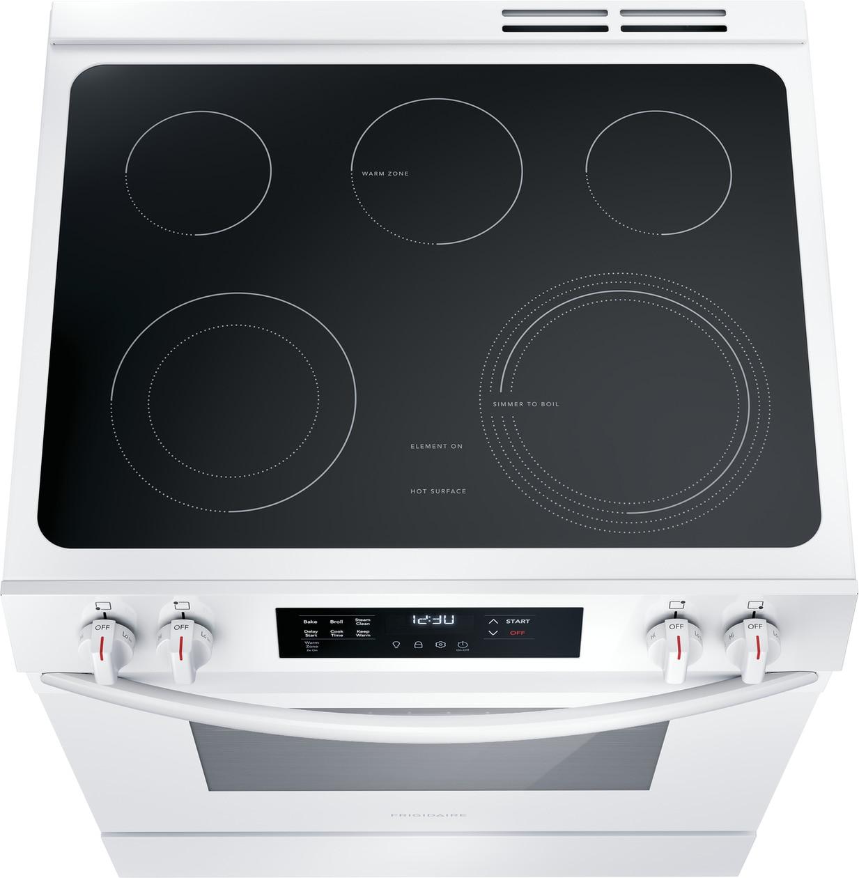 Frigidaire FCFE3062AW Frigidaire 30" Front Control Electric Range