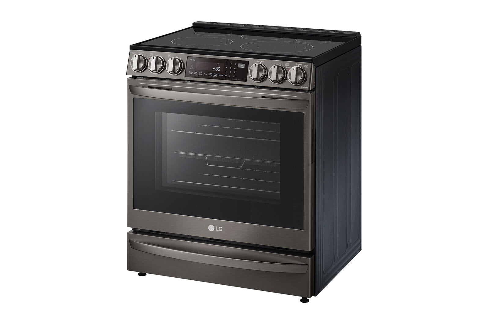 Lg LSEL6337D 6.3 Cu Ft. Smart Wi-Fi Enabled Probake Convection® Instaview® Electric Slide-In Range With Air Fry