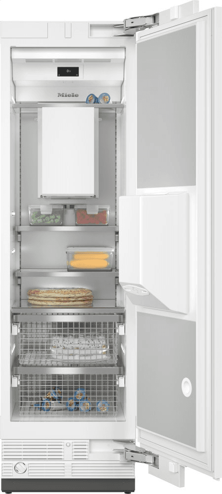 Miele F2661VI F 2661 Vi - Mastercool™ Freezer Integrated Icemaker Features Separate Water And Ice Dispensers.