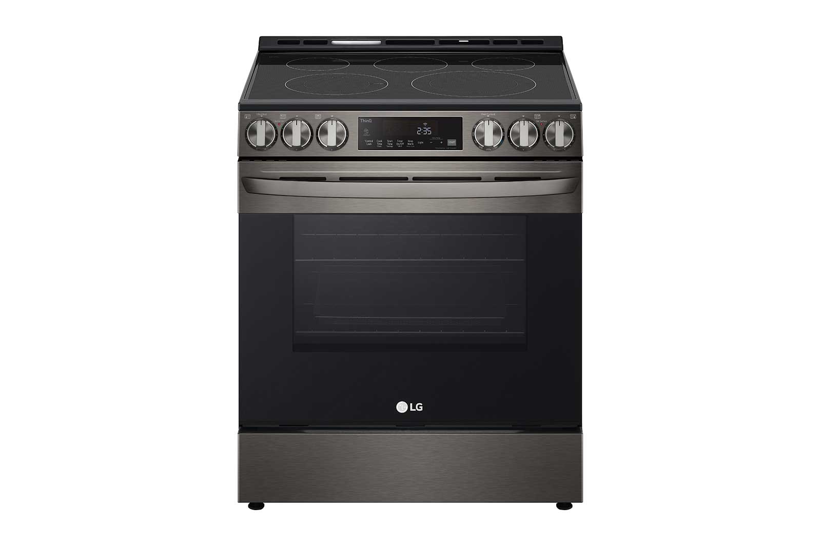 Lg LSEL6333D 6.3 Cu Ft. Smart Wi-Fi Enabled Fan Convection Electric Slide-In Range With Air Fry & Easyclean®