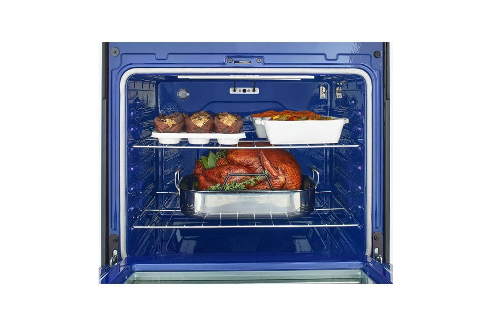 Lg LREL6323S 6.3 Cu Ft. Smart Wi-Fi Enabled Fan Convection Electric Range With Air Fry & Easyclean®