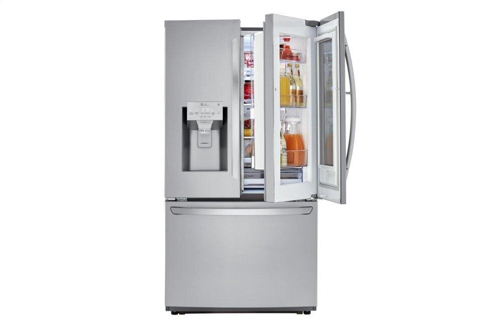 Lg LFXS26596S 26 Cu. Ft. Smart Wi-Fi Enabled Instaview™ Door-In-Door® Refrigerator
