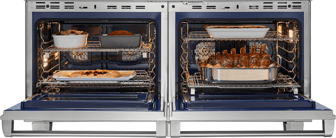 Wolf DF604GFLP 60" Dual Fuel Range - 4 Burners, Infrared Griddle And French Top