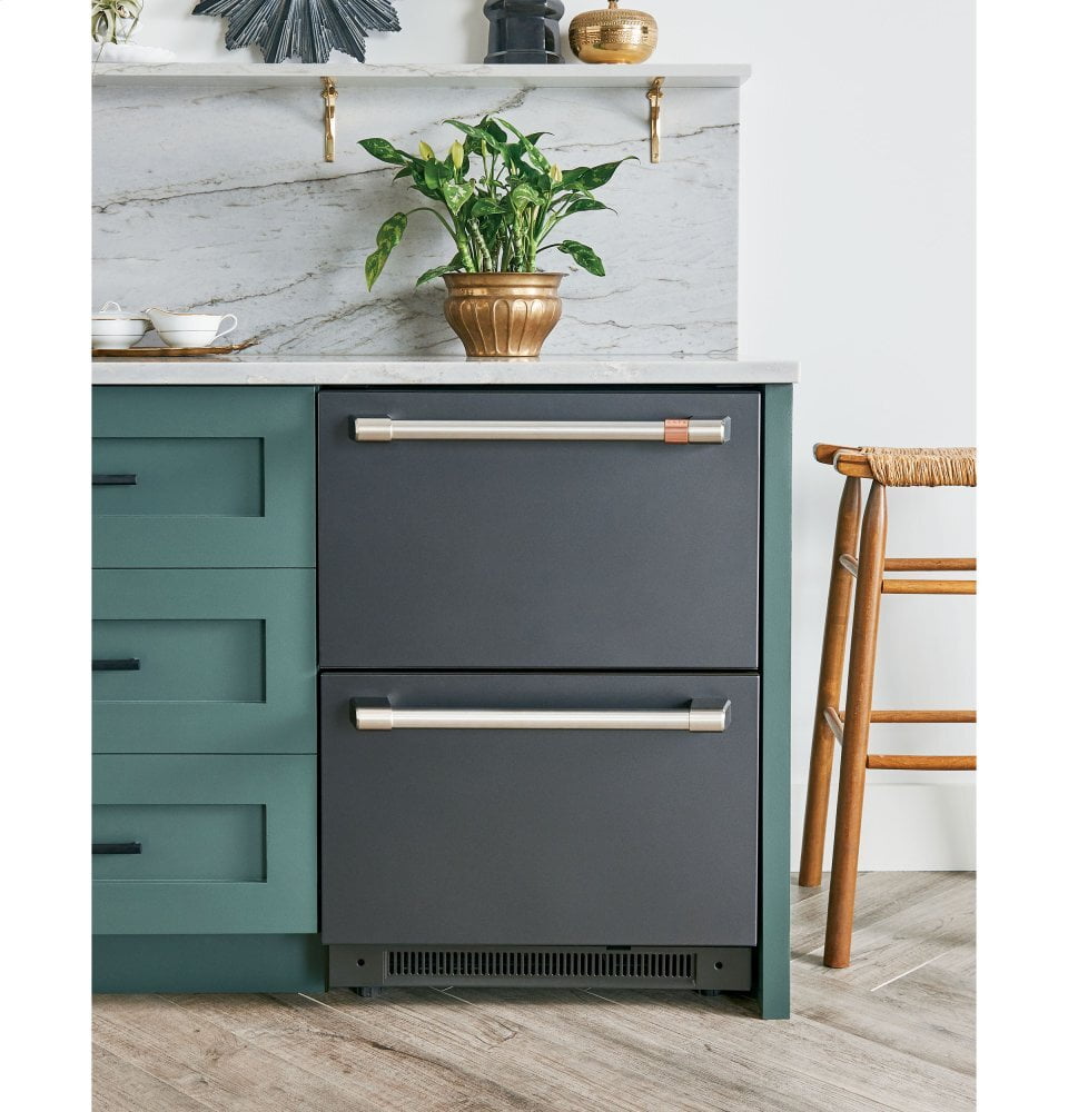 Cafe CDE06RP3ND1 Café 5.7 Cu. Ft. Built-In Dual-Drawer Refrigerator