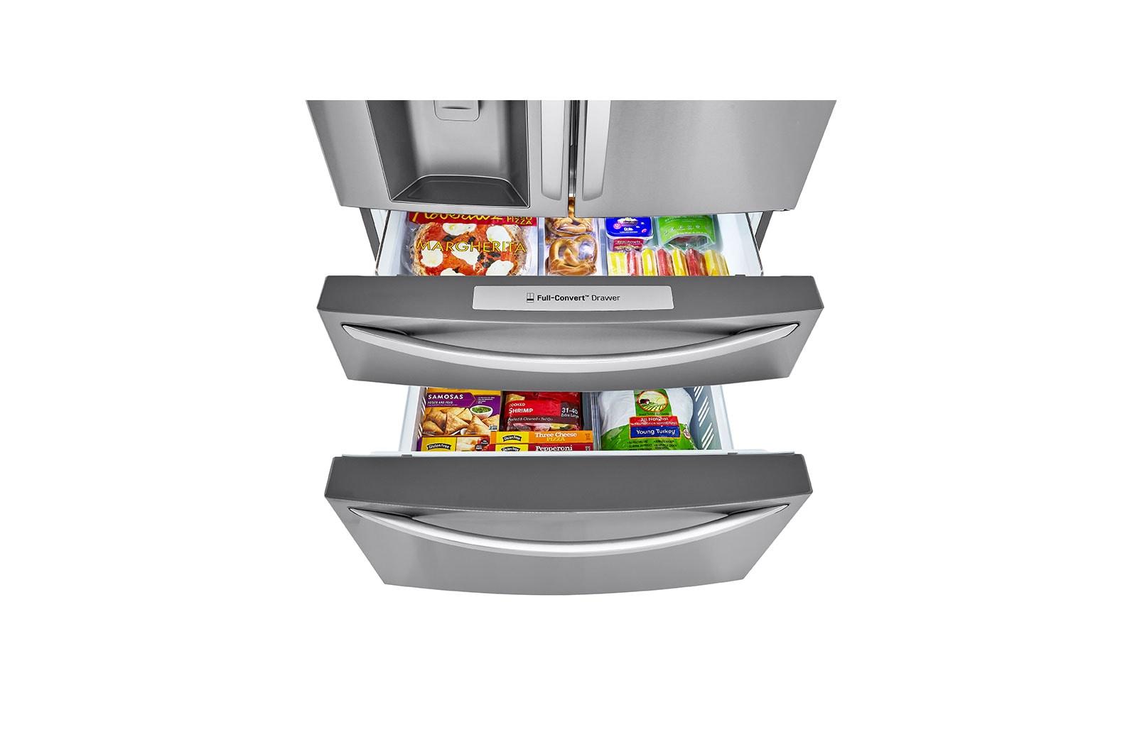 Lg LRMXS3006S 30 Cu Ft. Smart French Door Refrigerator With Craft Ice™ & Full-Convert™ Drawer