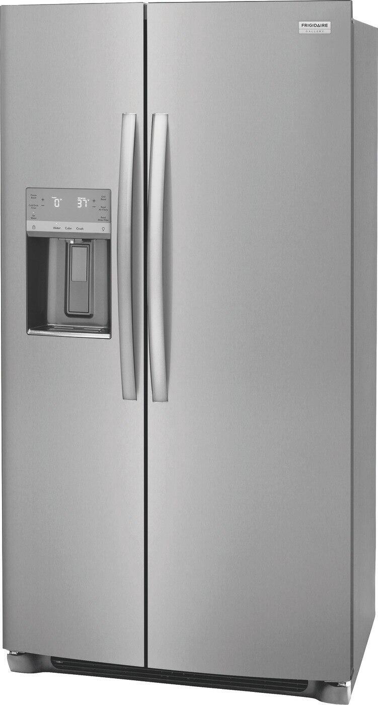 Frigidaire GRSS2652AF Frigidaire Gallery 25.6 Cu. Ft. 36'' Standard Depth Side By Side Refrigerator