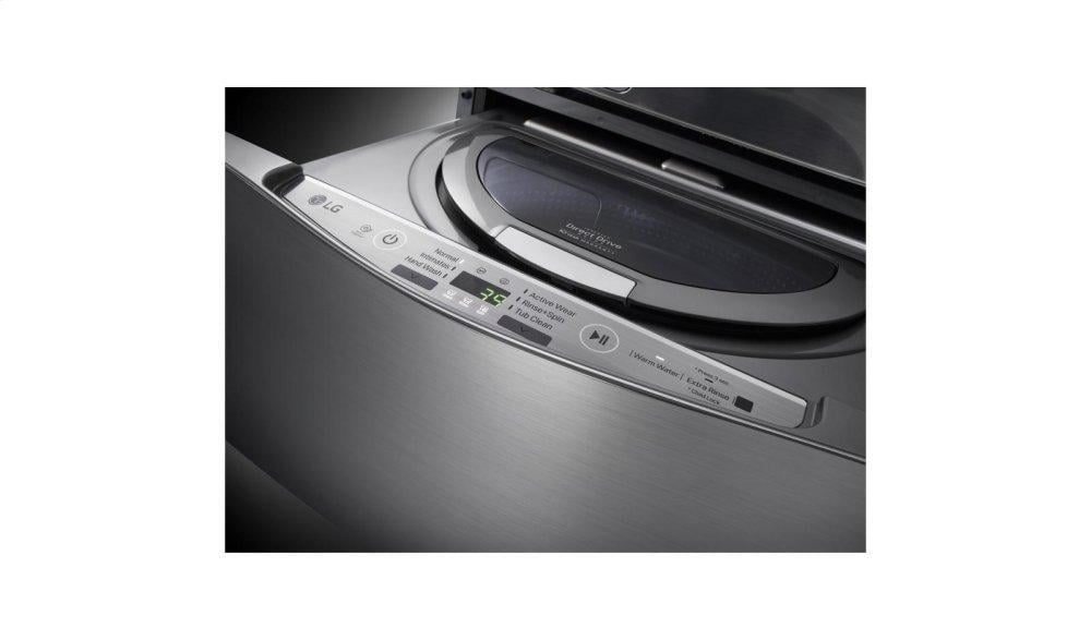 Lg WD100CV 1.0 Cu. Ft. Lg Sidekick™ Pedestal Washer, Lg Twinwash™ Compatible