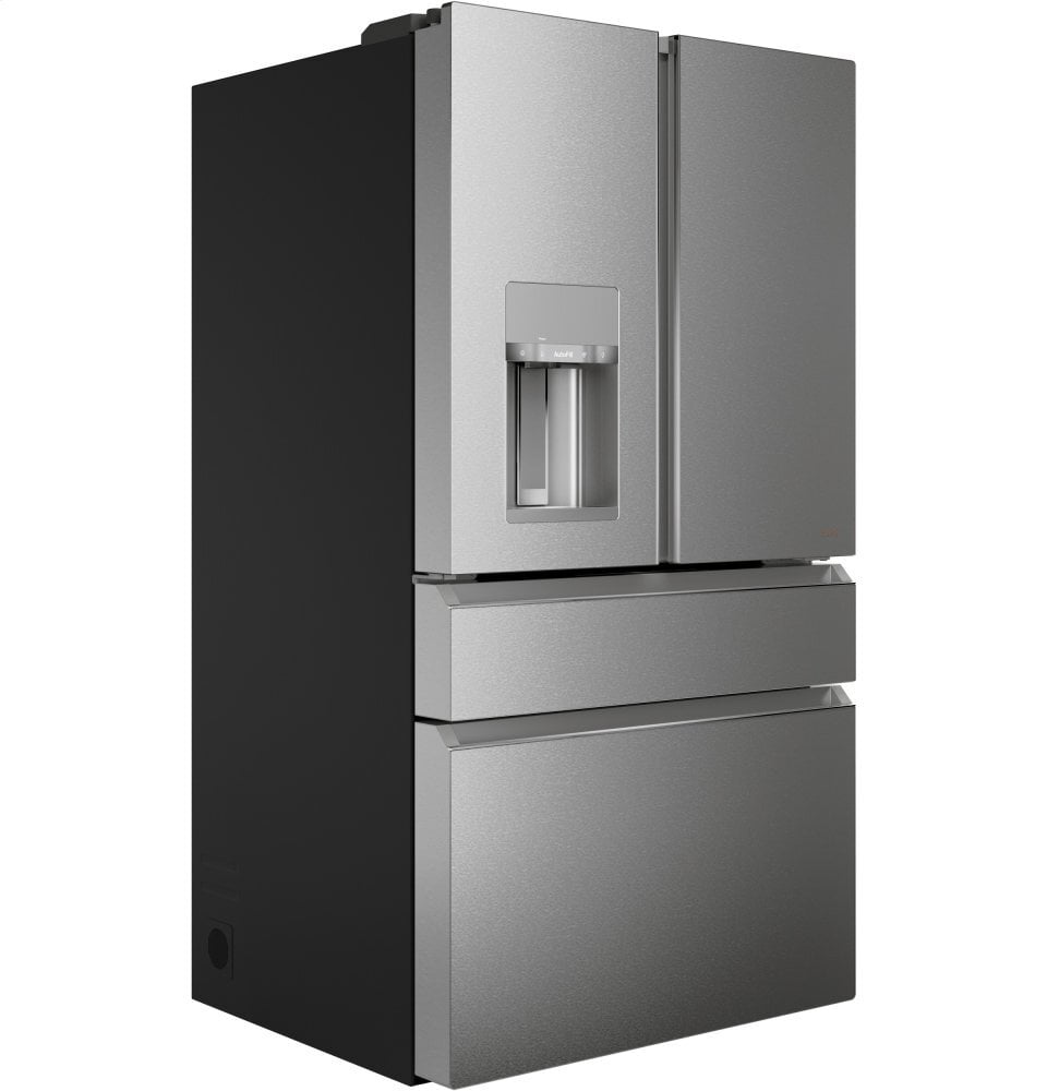 Cafe CVE28DM5NS5 Café Energy Star® 27.8 Cu. Ft. Smart 4-Door French-Door Refrigerator In Platinum Glass