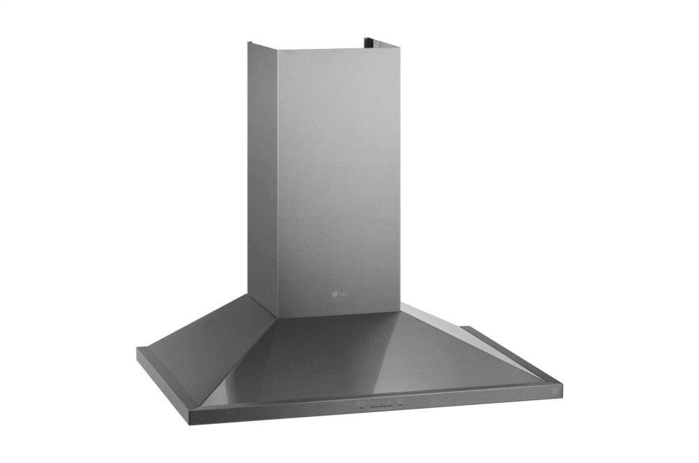 Lg LSHD3080ST Lg Studio 30'' Wall Mount Chimney Hood