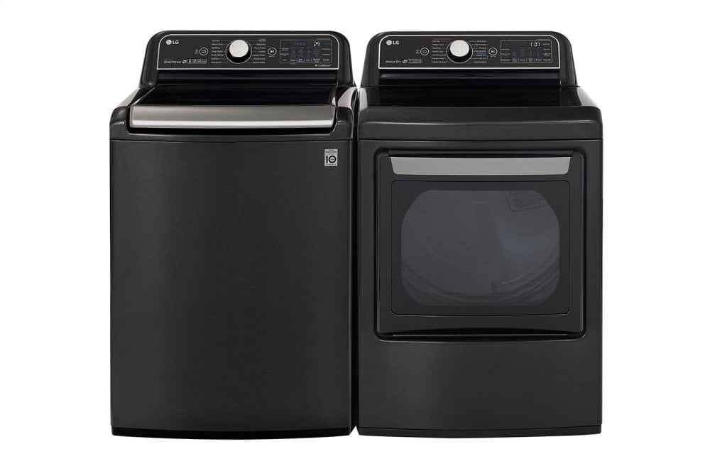 Lg DLEX7900BE 7.3 Cu.Ft. Smart Wi-Fi Enabled Electric Dryer With Turbosteam™