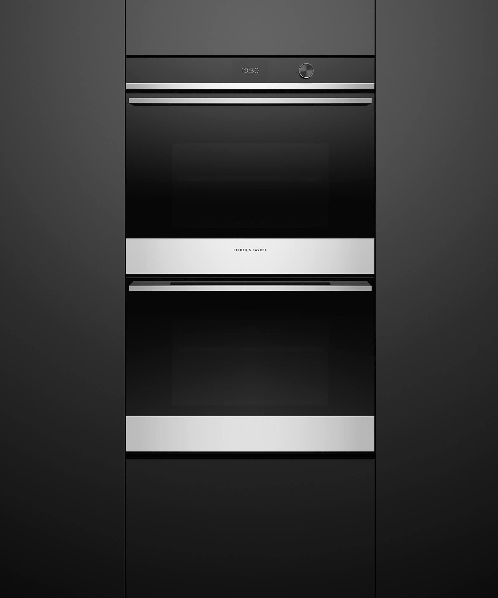 Fisher & Paykel OB30DDPTDX1 Double Oven, 30", 17 Function, Self-Cleaning