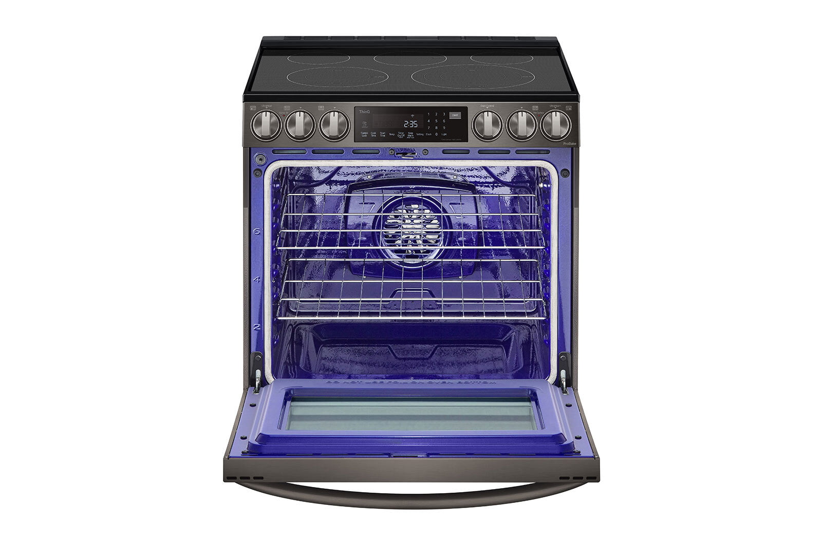 Lg LSEL6337D 6.3 Cu Ft. Smart Wi-Fi Enabled Probake Convection® Instaview® Electric Slide-In Range With Air Fry