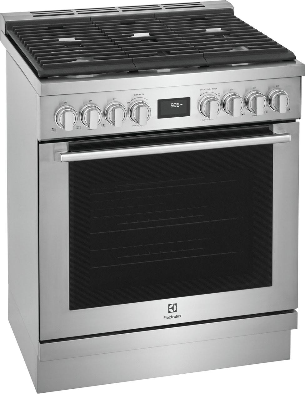 Electrolux ECFG3068AS Electrolux 30" Front Control Freestanding Gas Range