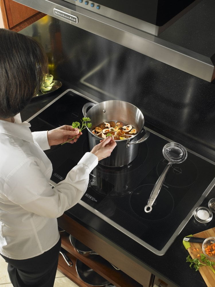 Kitchenaid KICU569XSS 36-Inch 5-Element Induction Cooktop, Architect® Series Ii - Stainless Steel