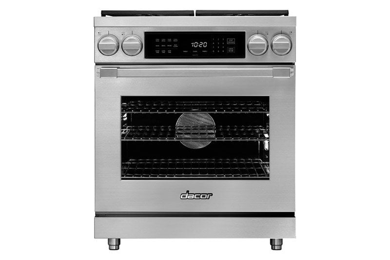 Dacor HDPR30CNG 30" Dual Fuel Pro Range, Dacormatch, Natural Gas