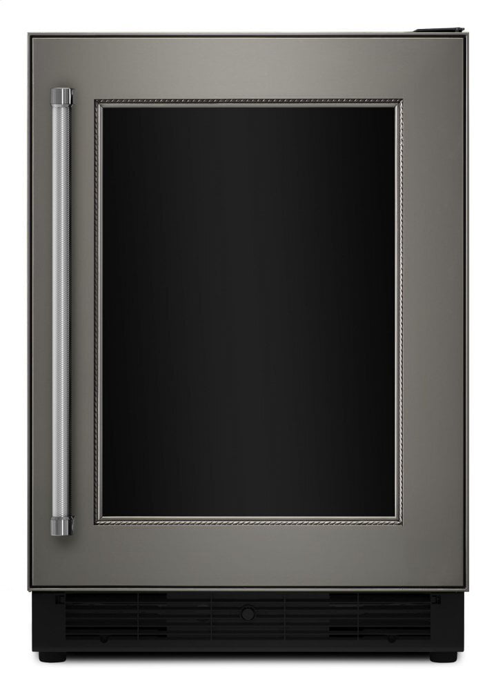 Kitchenaid KUBR204EPA 24" Panel Ready Beverage Center With Glass Door - Panel Ready Pa