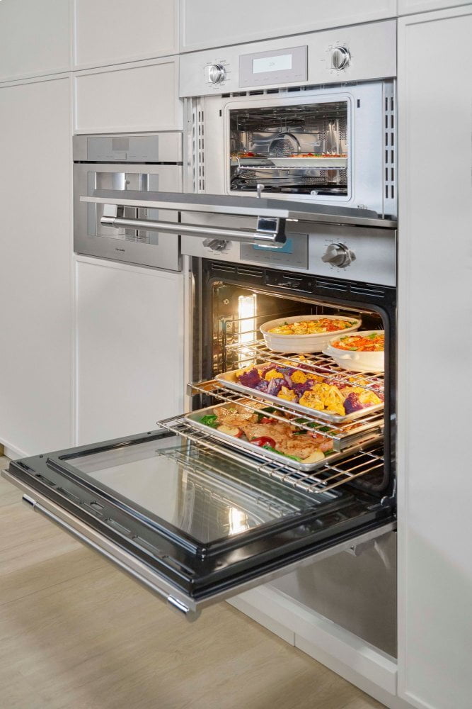 Thermador POD302LW 30-Inch Professional Double Wall Oven With Left Side Opening Door