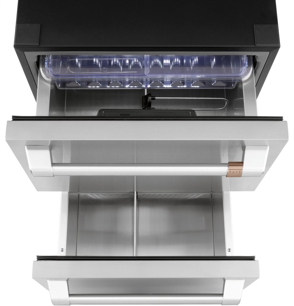 Cafe CDE06RP2NS1 Café 5.7 Cu. Ft. Built-In Dual-Drawer Refrigerator