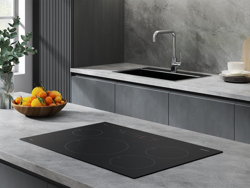 Samsung NZ30A3060UK 30" Smart Induction Cooktop With Wi-Fi In Black