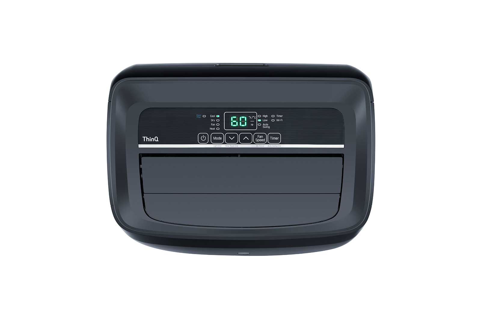 Lg LP1021BHSM 10,000 Btu Smart Wi-Fi Portable Air Conditioner, Cooling & Heating
