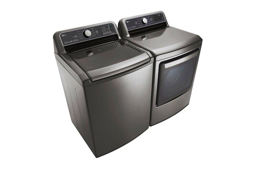 Lg DLG7301VE 7.3 Cu. Ft. Smart Wi-Fi Enabled Gas Dryer With Sensor Dry Technology