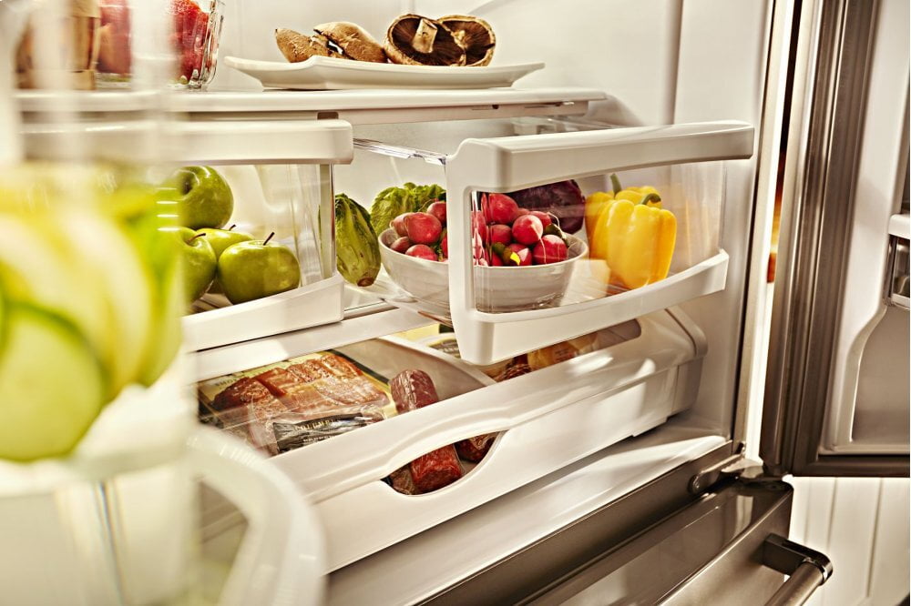 Kitchenaid KRFC300ESS 20 Cu. Ft. 36-Inch Width Counter-Depth French Door Refrigerator With Interior Dispense - Stainless Steel