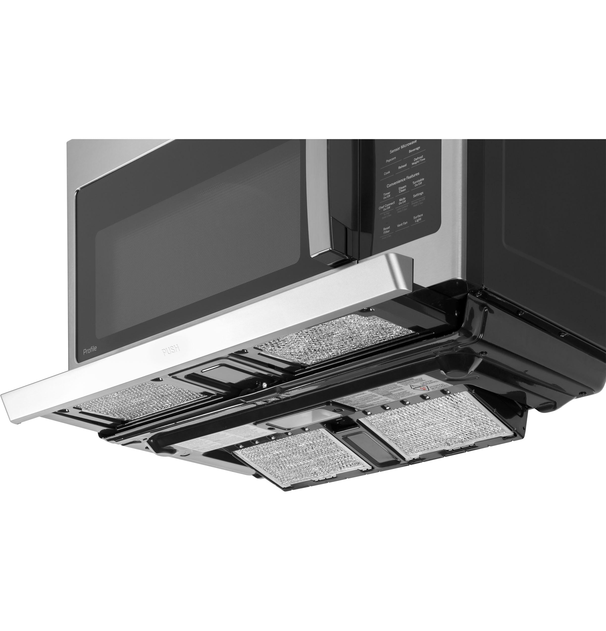 Ge Appliances PVM9225SRSS Ge Profile™ 2.2 Cu. Ft. Over-The-Range Sensor Microwave Oven