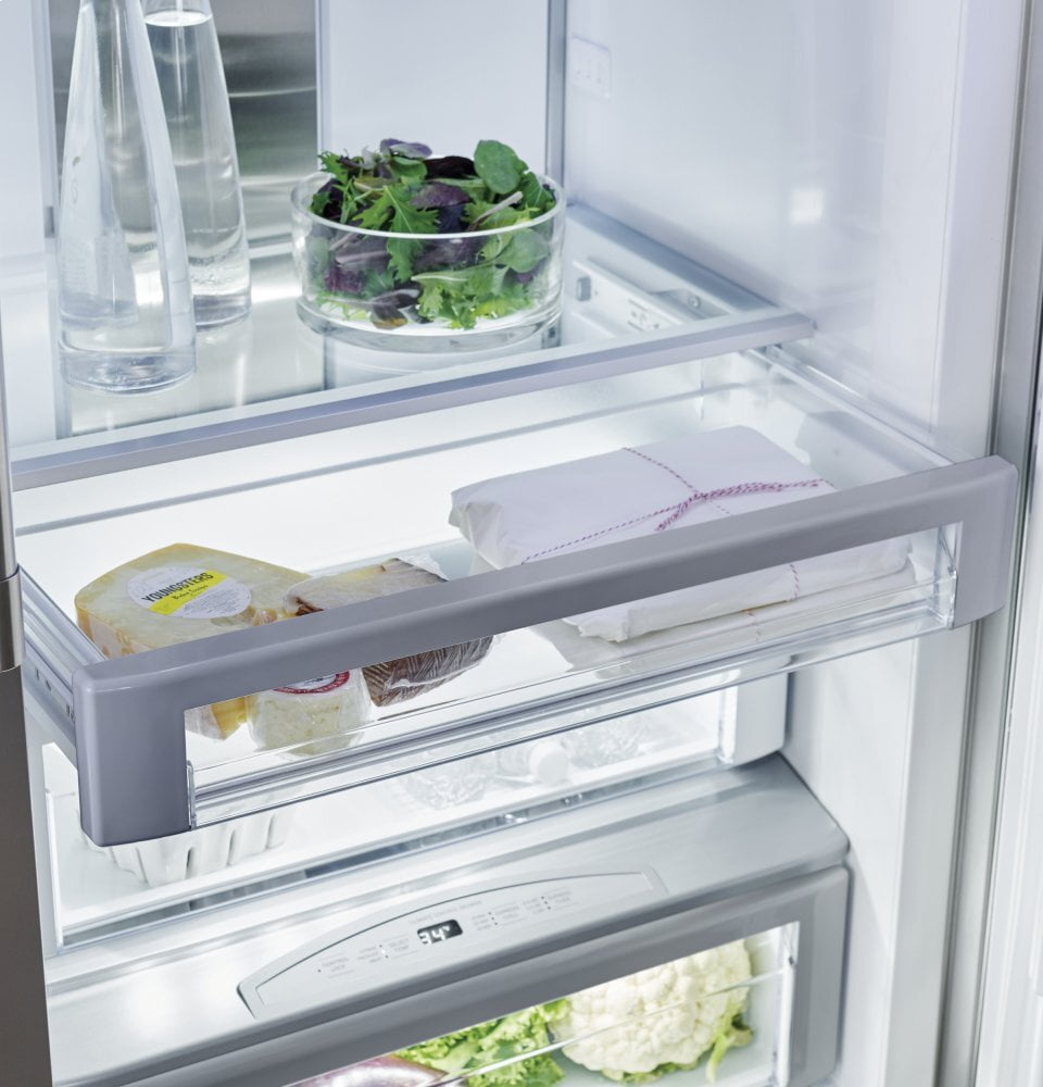 Monogram ZISS360DNSS Monogram 36" Smart Built-In Side-By-Side Refrigerator With Dispenser